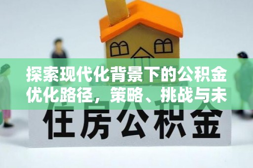 大田探索现代化背景下的公积金优化路径，策略、挑战与未来展望