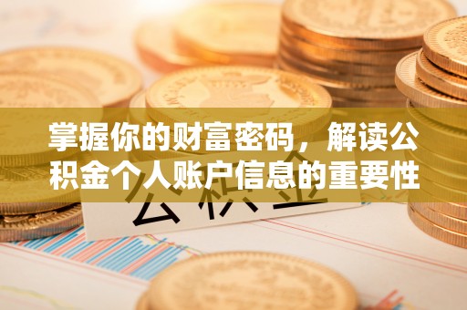 大田掌握你的财富密码，解读公积金个人账户信息的重要性