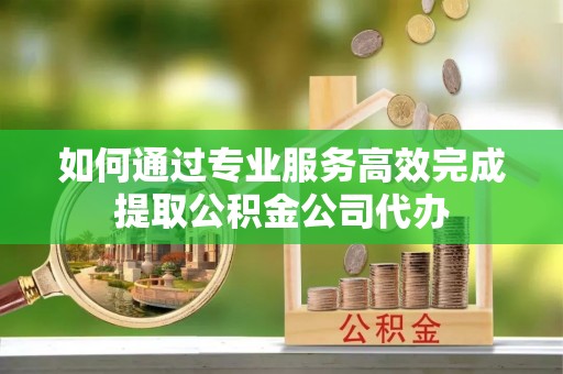 大田如何通过专业服务高效完成提取公积金公司代办
