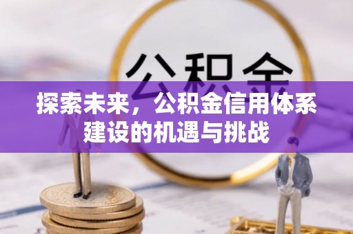 大田探索未来，公积金信用体系建设的机遇与挑战