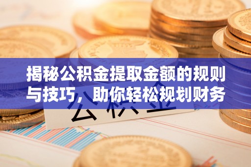 大田揭秘公积金提取金额的规则与技巧，助你轻松规划财务未来