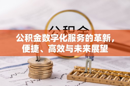 大田公积金数字化服务的革新，便捷、高效与未来展望