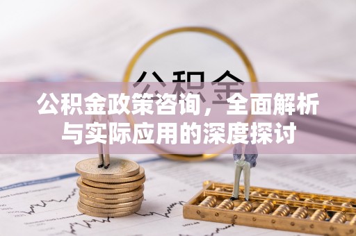 大田公积金政策咨询，全面解析与实际应用的深度探讨