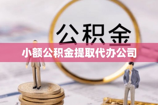 大田小额公积金提取代办公司